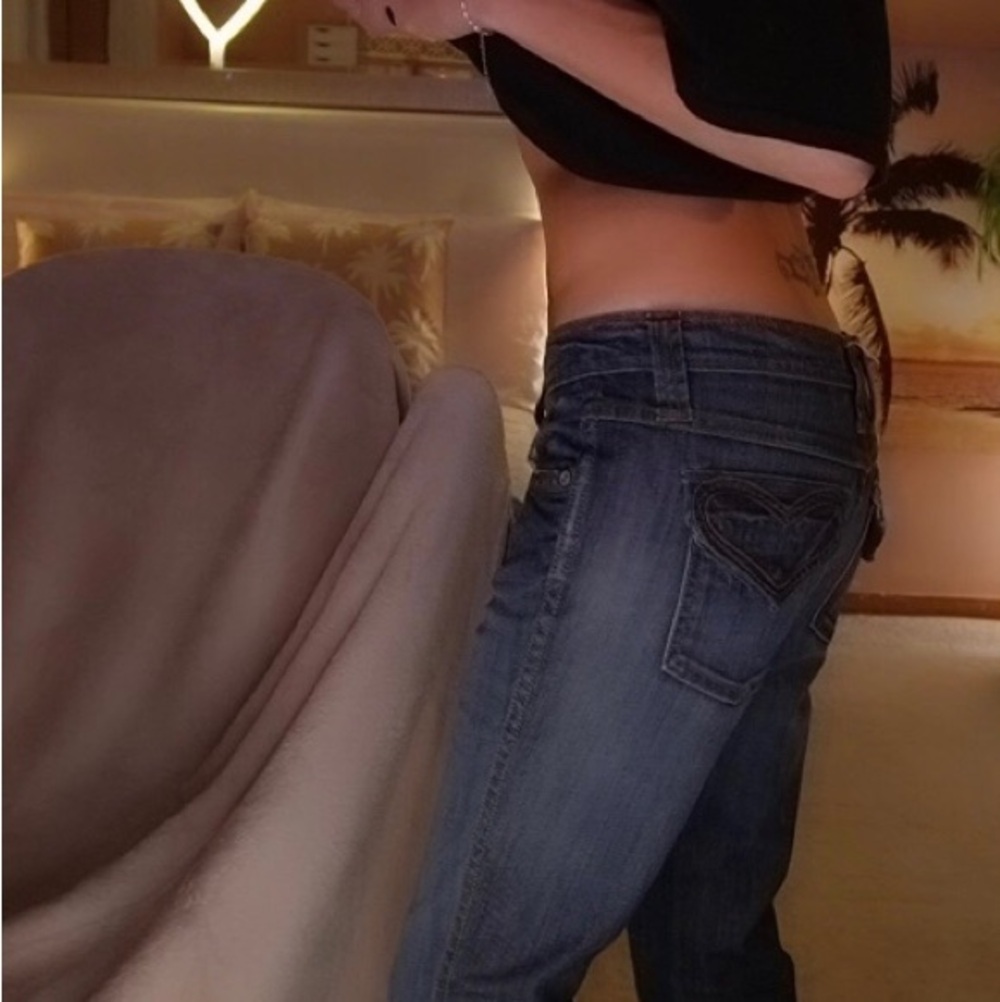 Rare vintage y2k Frankie B heart jeans - Picture 15 of 16